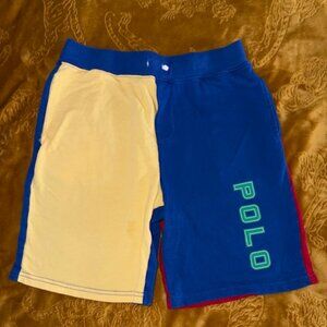 Polo Ralph Lauren Boy's Color Block Shorts Size L (14-16) Casual Short